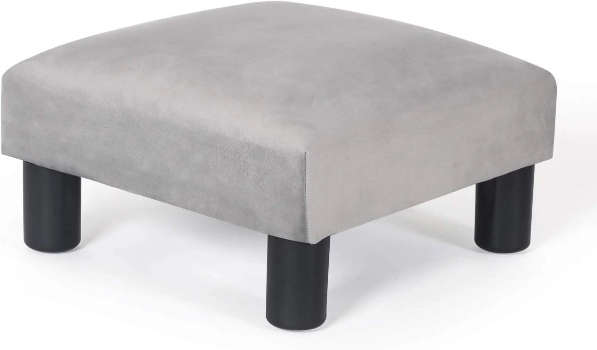 Velvet Ottoman Footstool B9842