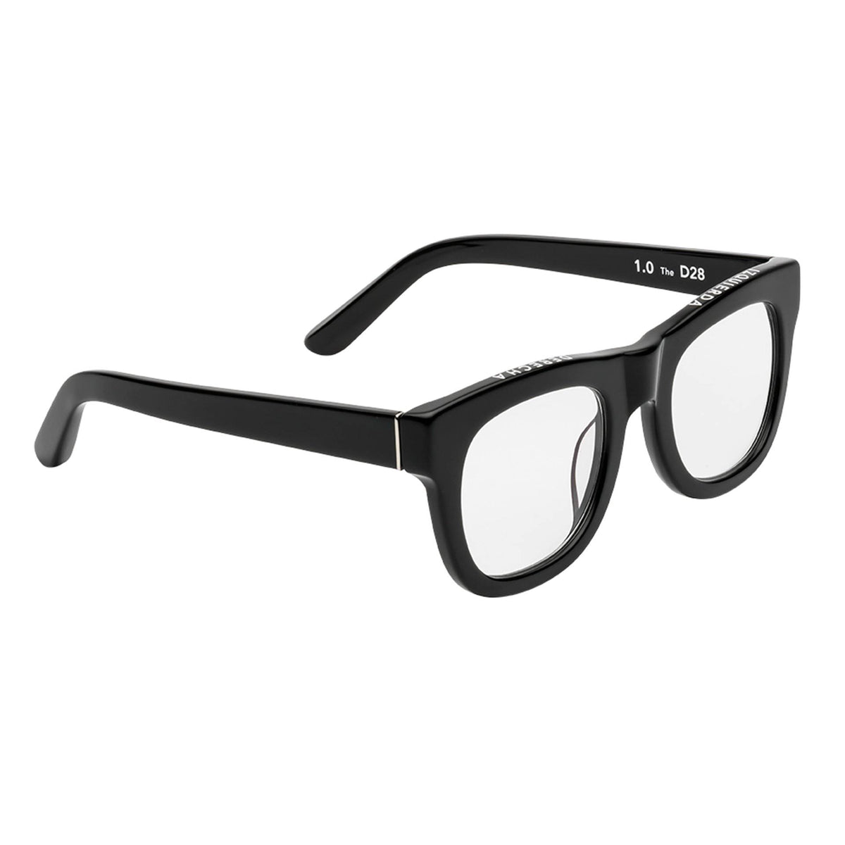 Gloss Black Reading Glasses +3.5 W3184