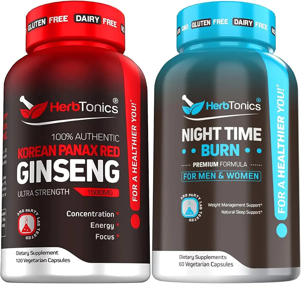 1500mg Korean Red Panax Ginseng with Melatonin R22550