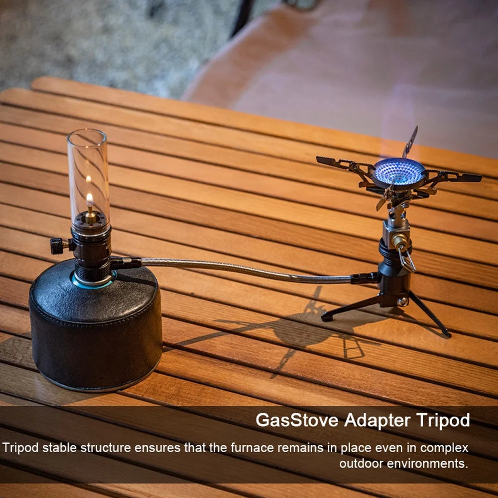 Lightweight Aluminum Alloy Folding Gas Stove Tripod B8508