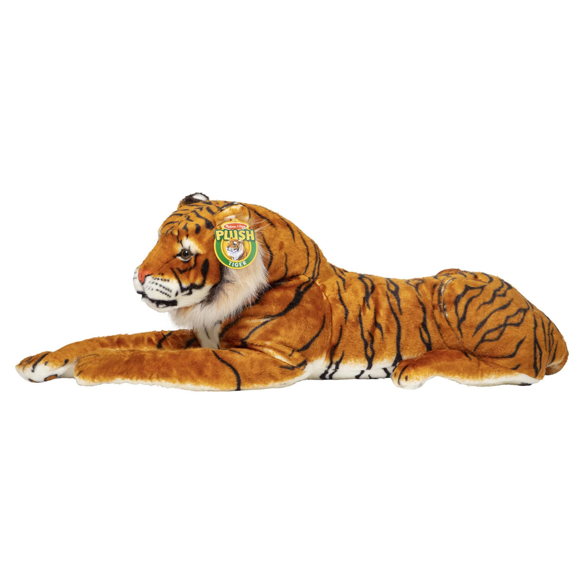 Giant Tiger Stuffed Animal Over 5 Feet Long C9240