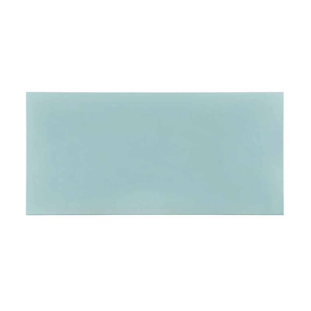 Turquoise Blue Wood Lift Top Desk U502