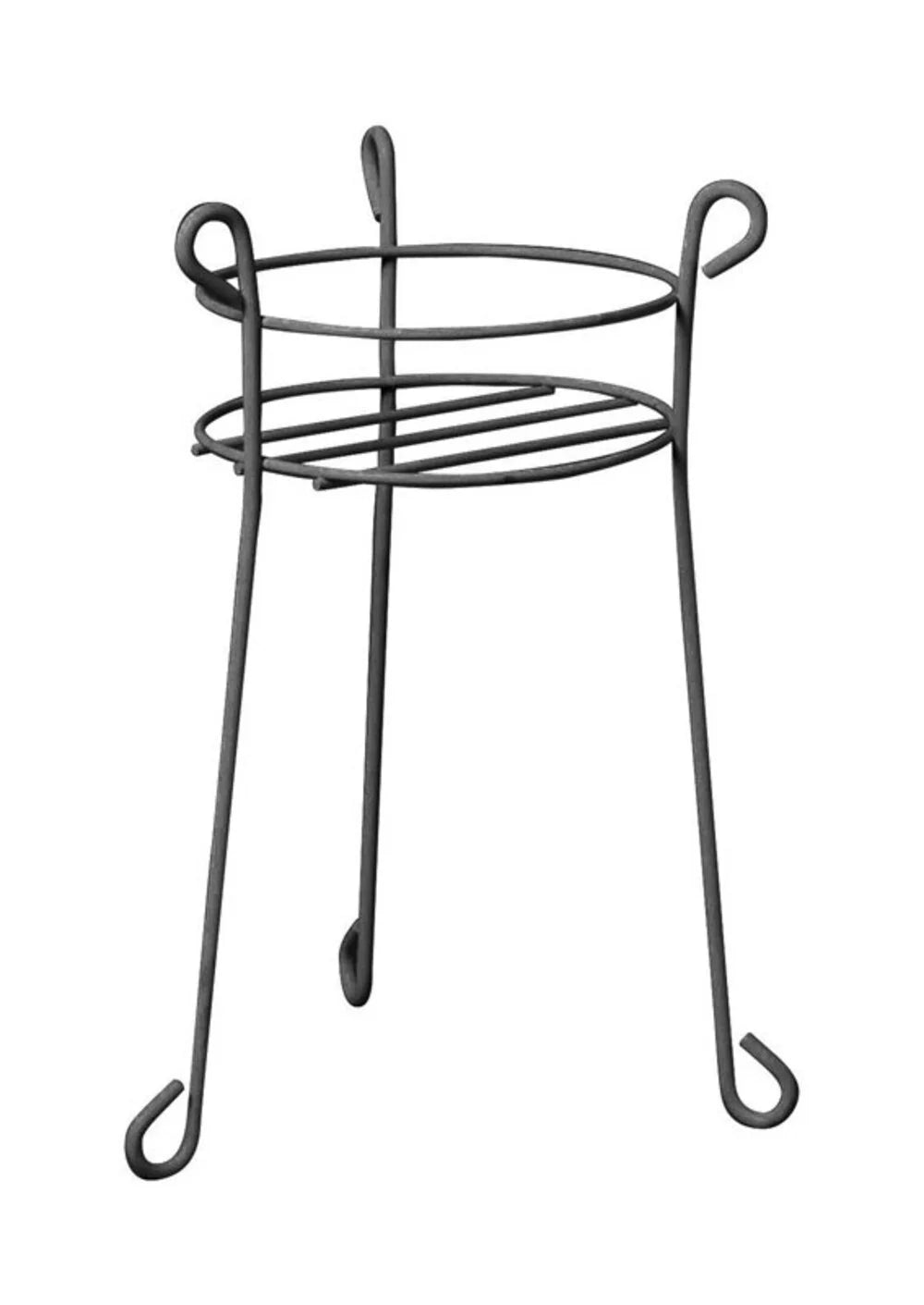 Black Steel Plant Stand Q601
