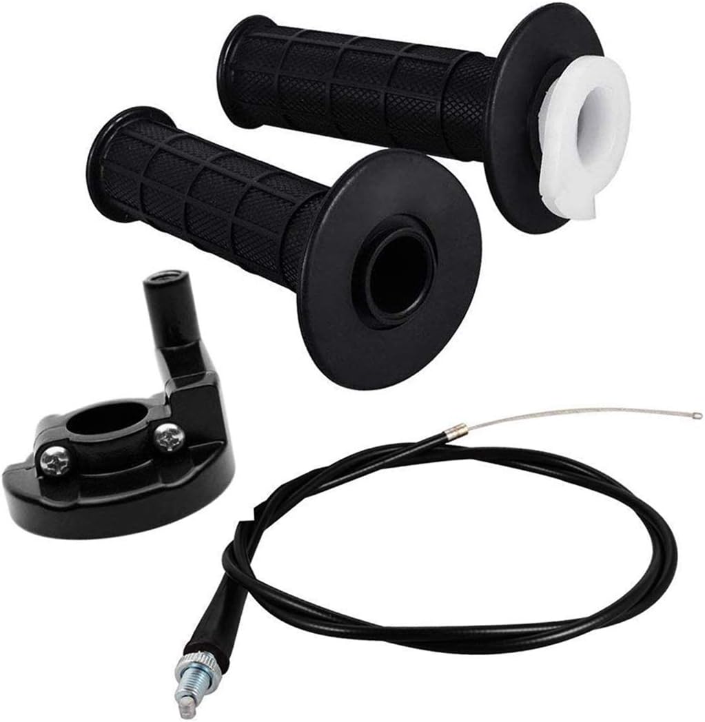 Throttle Accelerator Handle Grips and Cable Set T452317