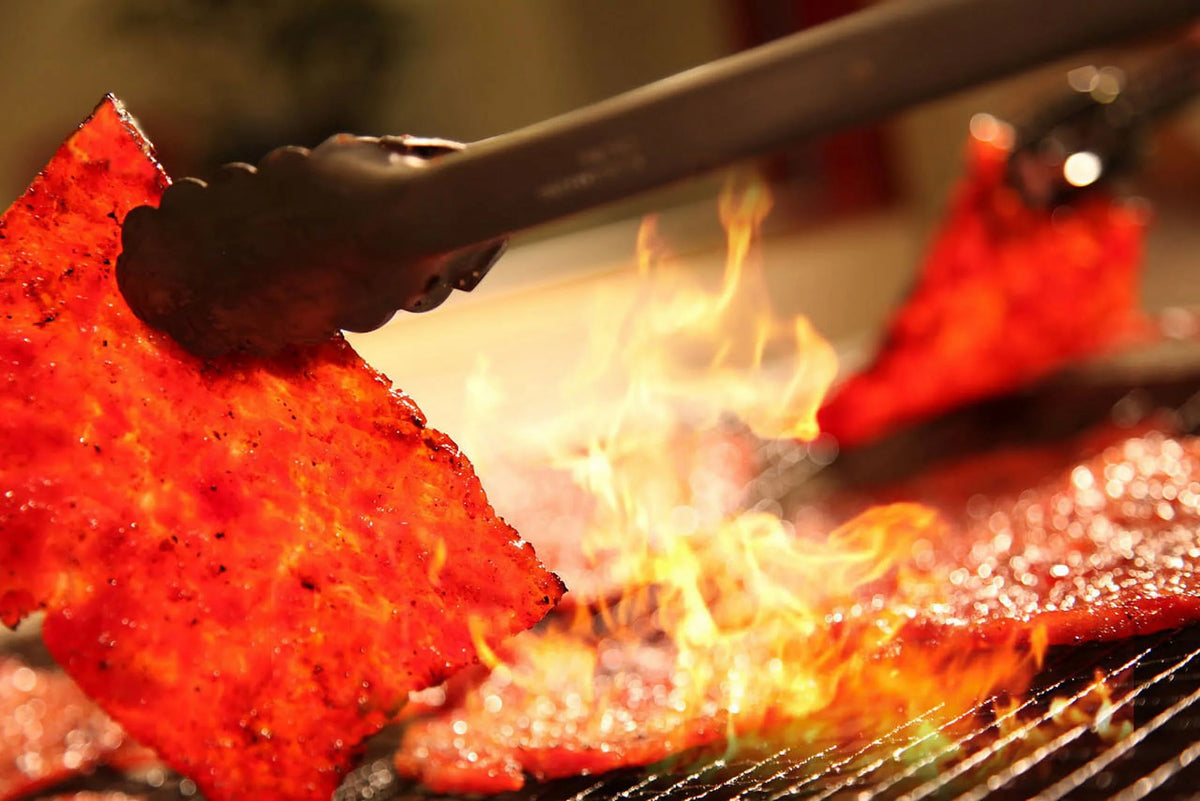 Fire-Grilled Pork Jerky Spicy Flavor 8 oz R8533