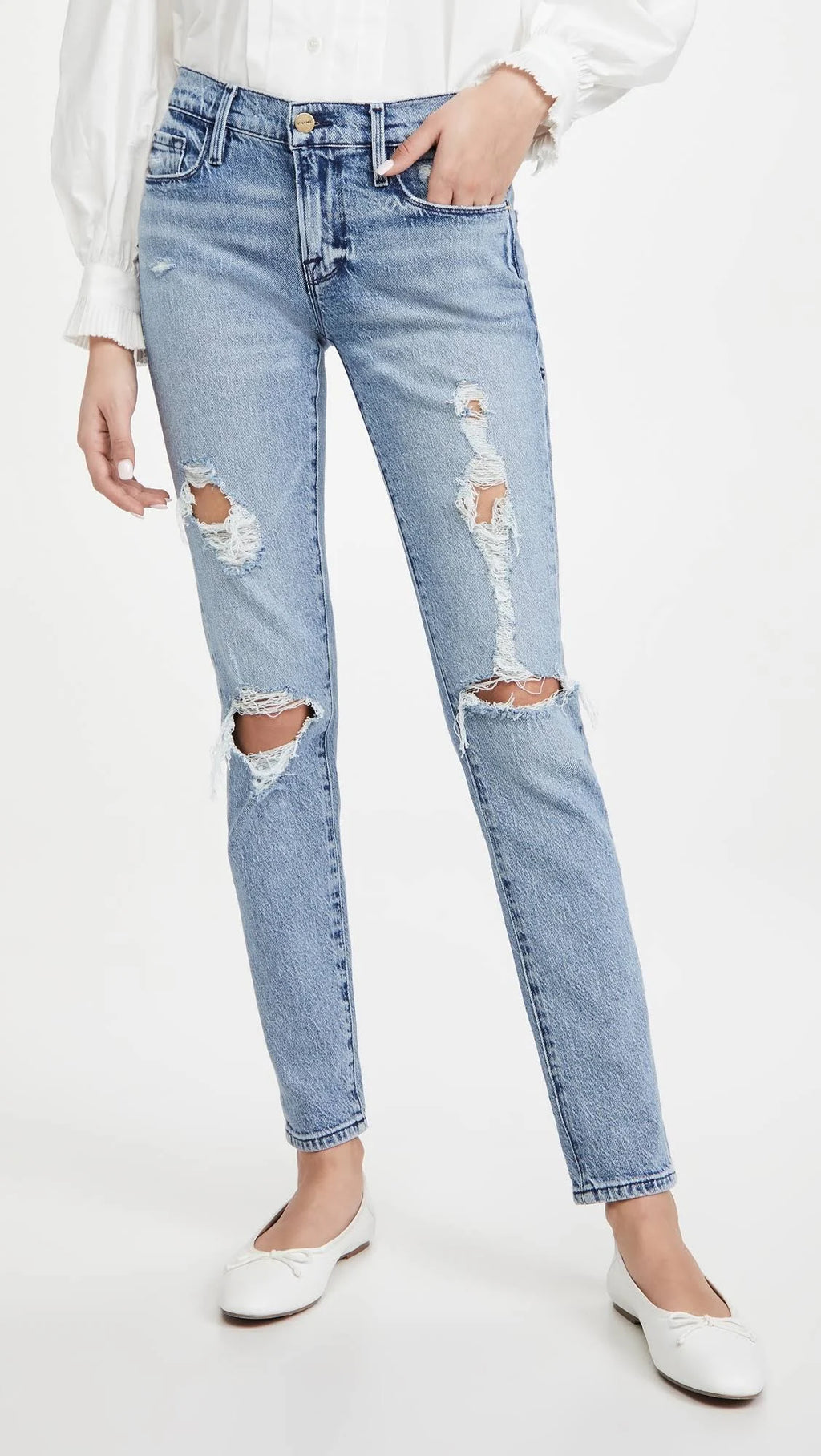 Size 34 Rips Jeans S589