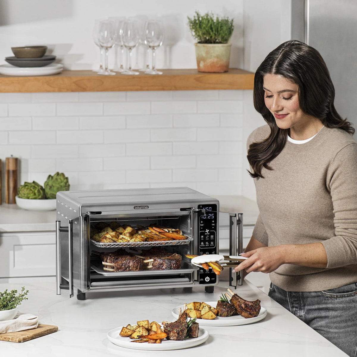 6-Slice Digital Toaster Oven Air Fryer F130036