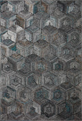 Metal 9'3 x 13' Rug D52539