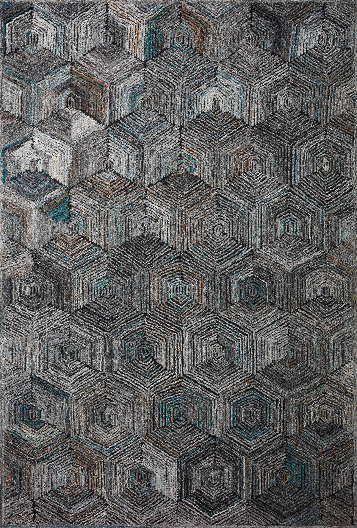 Metal 9'3 x 13' Rug D52539