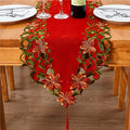 Embroidered Christmas Table Runner 15x69 Inch A314372