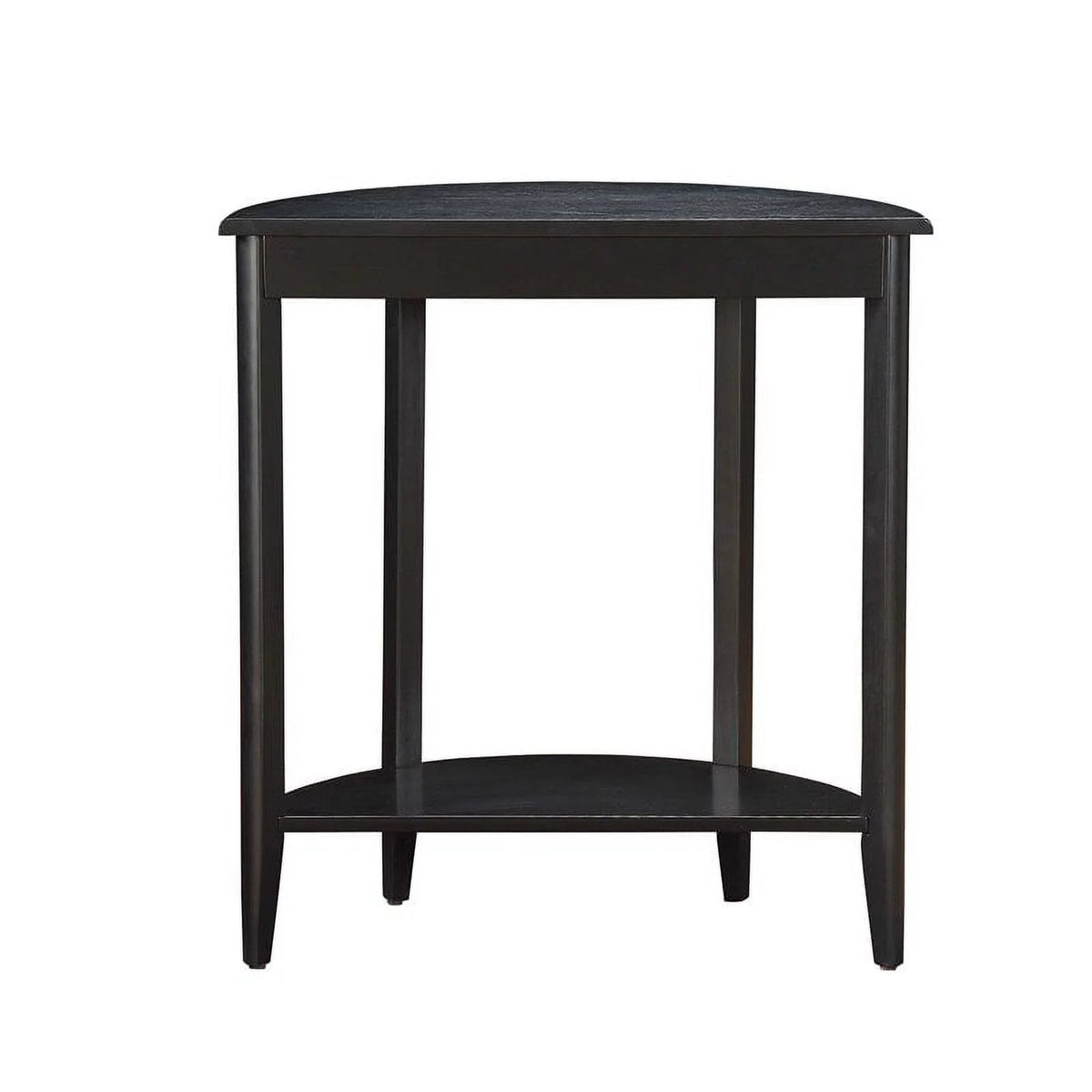 Black Wood Console Table V491