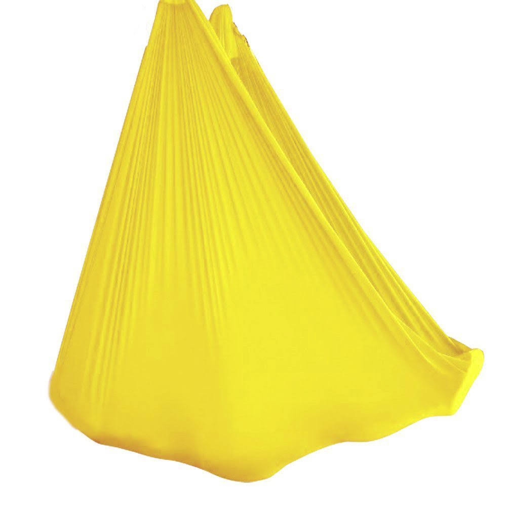 5.5 Yards Elastic Aerial Yoga Hammock with Carabiner & Extension Kit X362