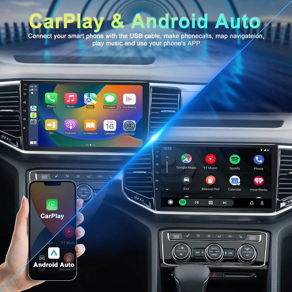 Android 12 Car Stereo Player with Backup Camera L252