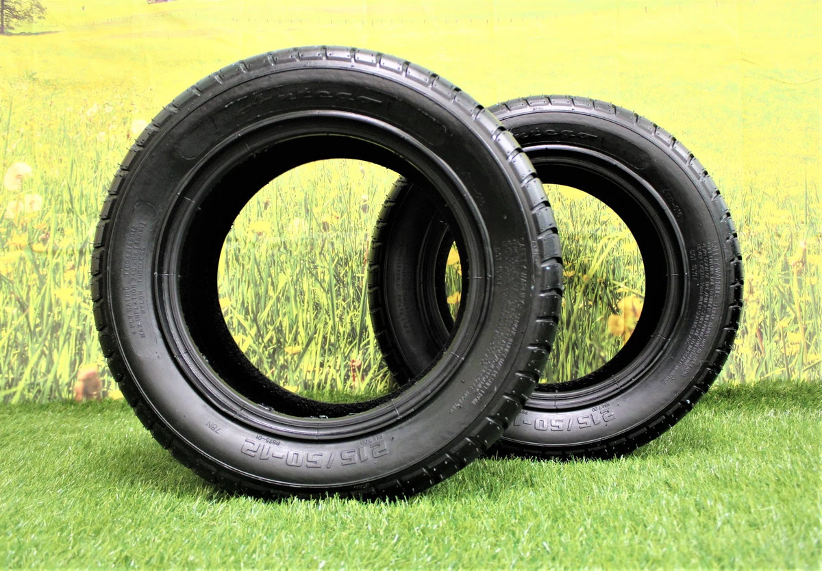 215/50-12 4 Ply Set of 2 Golf Cart Tires U361