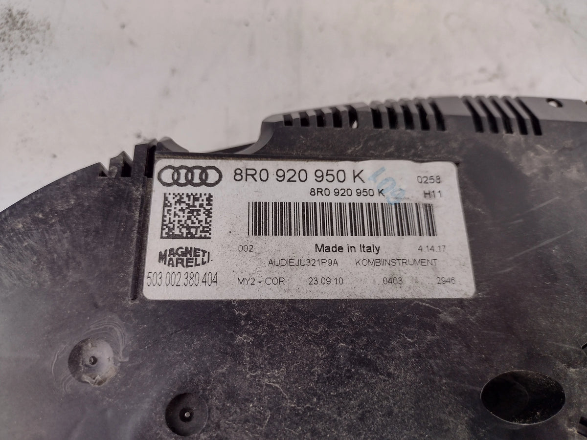 Pre-Owned Audi Q5 Speedometer Head Cluster C866