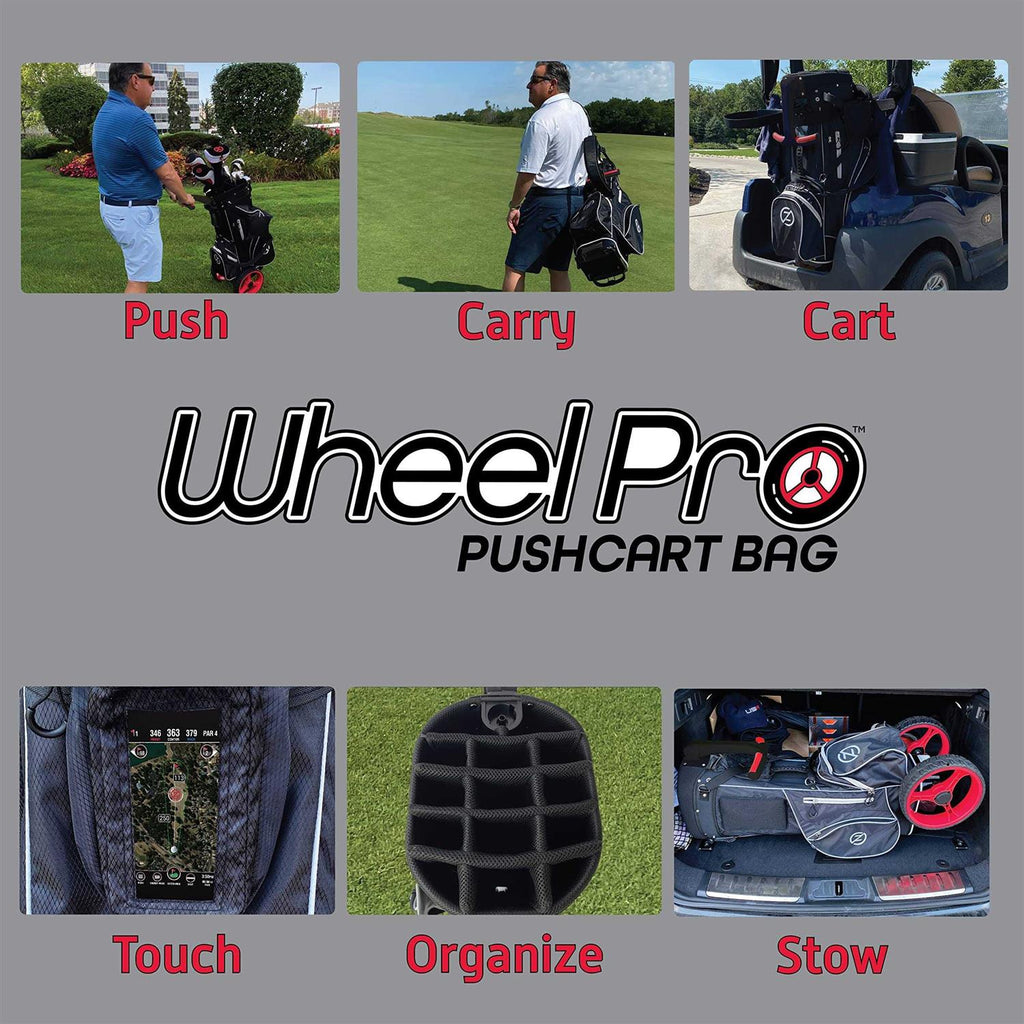 Wheel Push Cart & Stand Bag O798