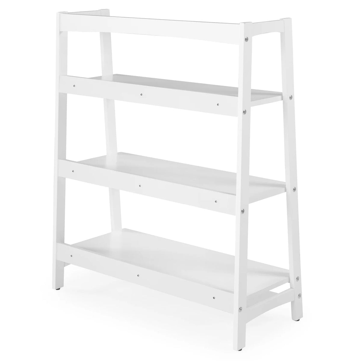 Mid Century White Shelving Unit B86511