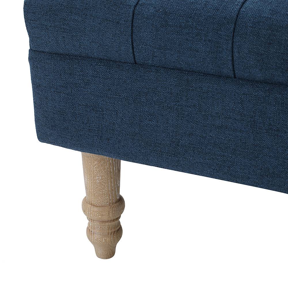 Tufted Club Chair in Dark Blue Q4932
