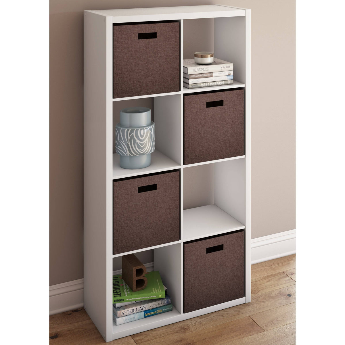 Brown Cube Bookcase I43069