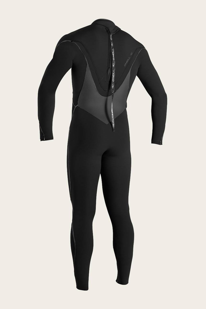 Black 4/3 Back Zip Wetsuit D9174