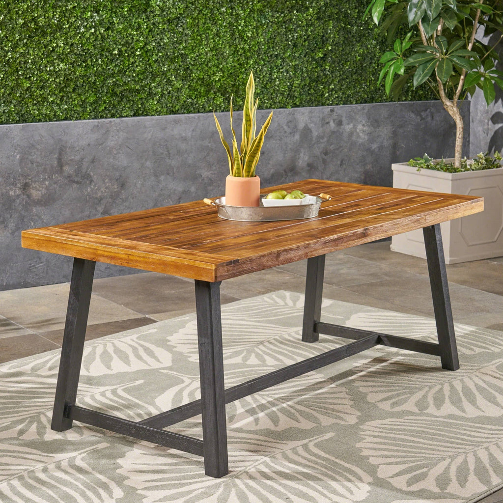 Teak Acacia Wood Dining Table M428