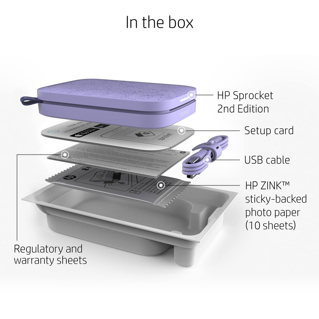 Lilac Instant Photo Printer E283298