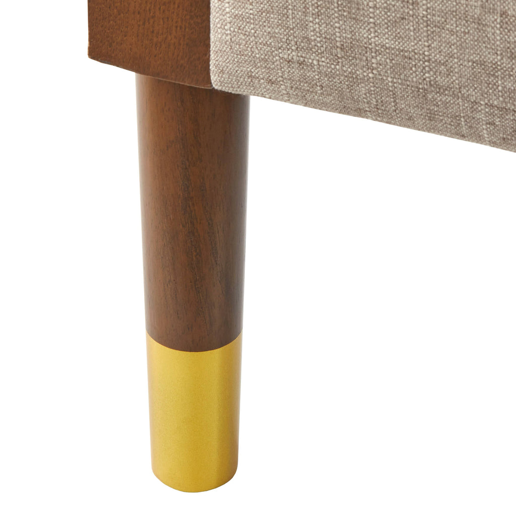 Wheat/Walnut Loveseat H249700