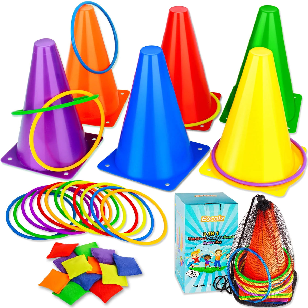 3 in 1 Carnival Games Set 32 PCS E2631