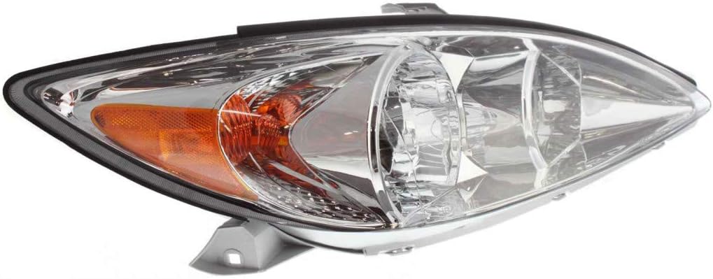 Passenger Side Halogen Headlight Assembly for Toyota Camry 2002 2003 2004 V66274