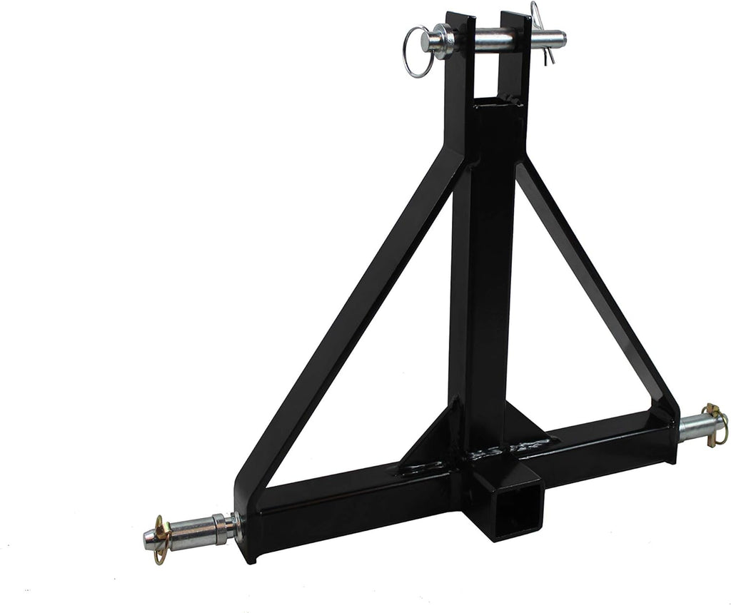 3-Point Hitch Adapter with Category 1 Pins & 2 Hitch Receiver M4252