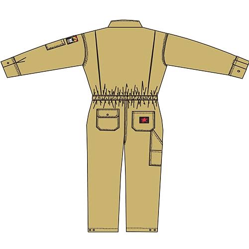 Tan FR Coverall P9521