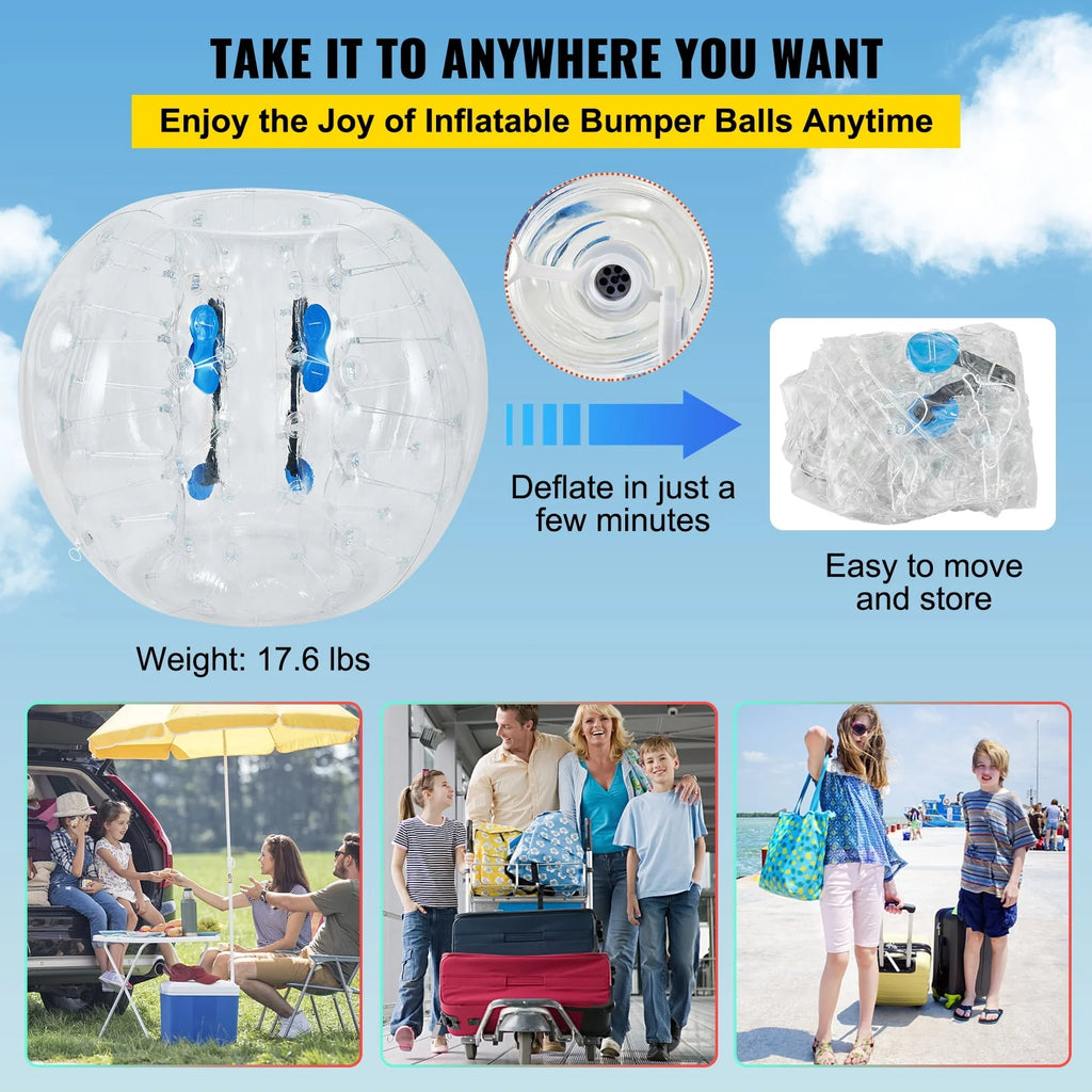 Inflatable Bumper Balls 2PCS 5ft PVC E3428