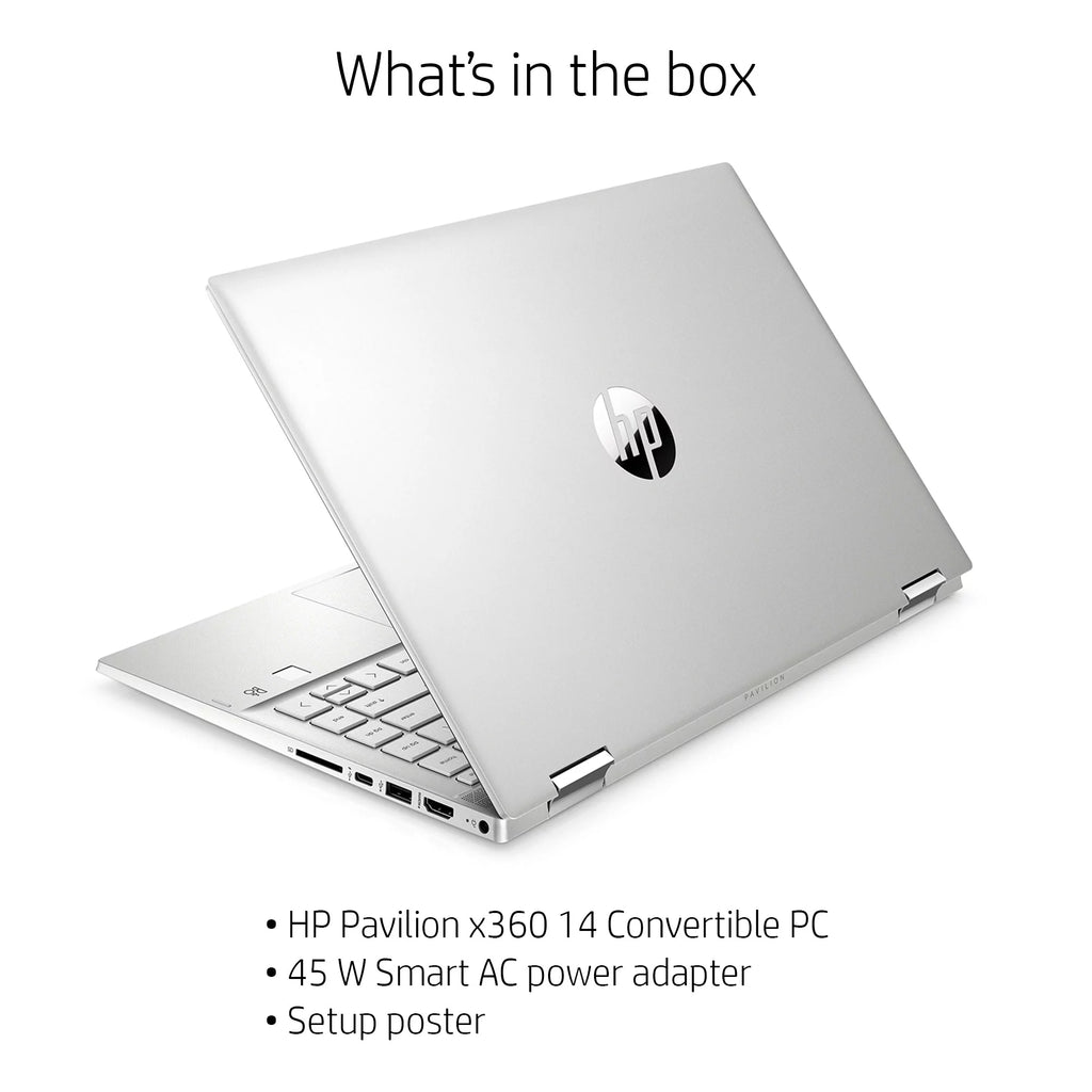 14" FHD Touch x360 Intel Core i5 8GB RAM 256GB SSD Silver Windows 10 V71923