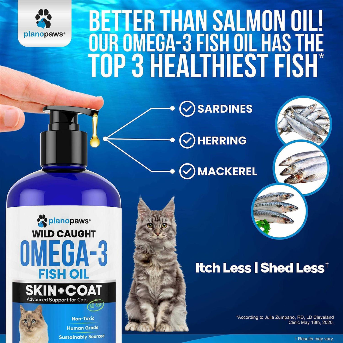 Omega 3 Fish Oil for Cats N98686