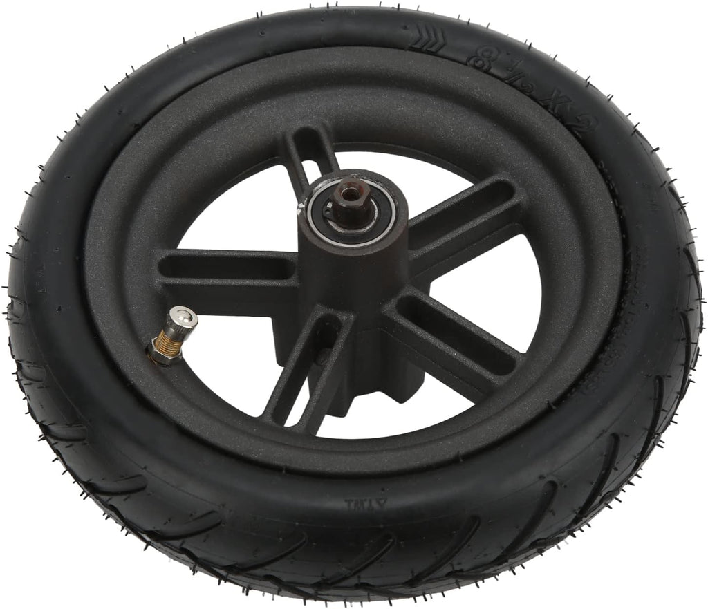 8.5 Inch Scooter Rear Tire Set with Inner Tube and Hub, Pack of 2 A82518