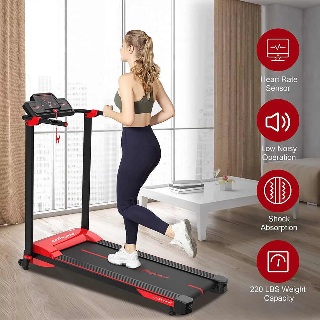 Folding Treadmill 1.5HP 220 LB Capacity V4474