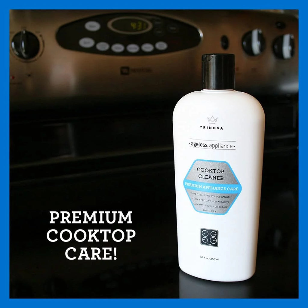 12oz Cooktop Cleaner with Scrubbing Pads M35317