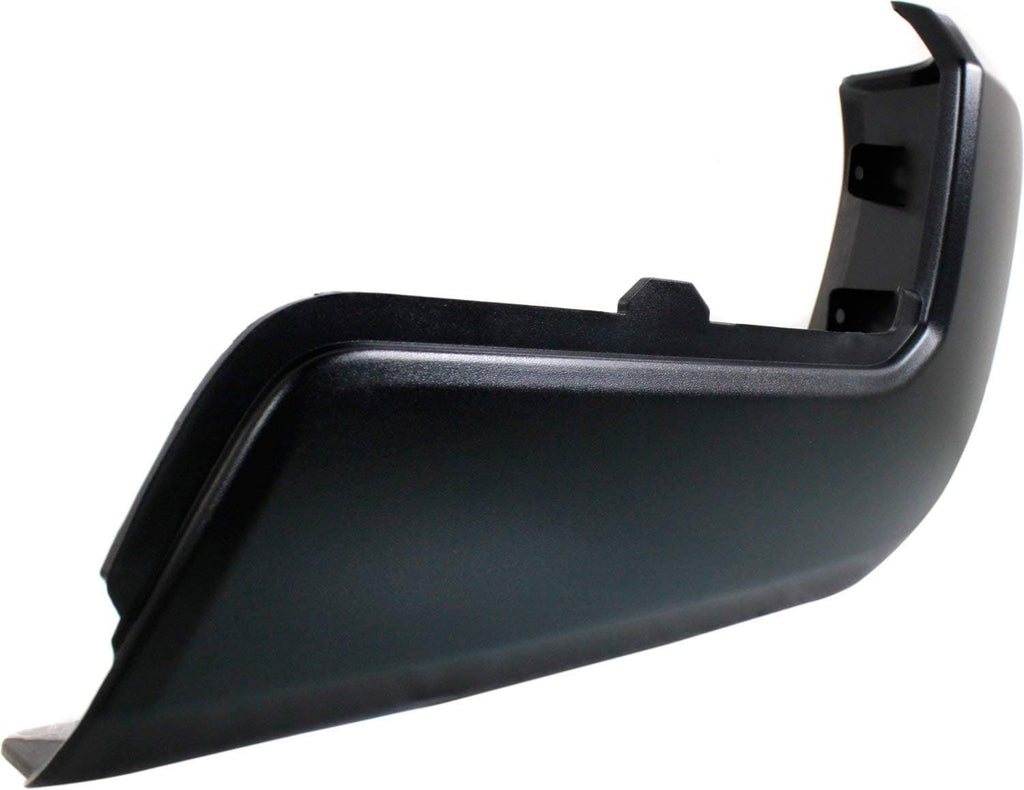 Black Rear Bumper End Cap Pack of 2 R6824