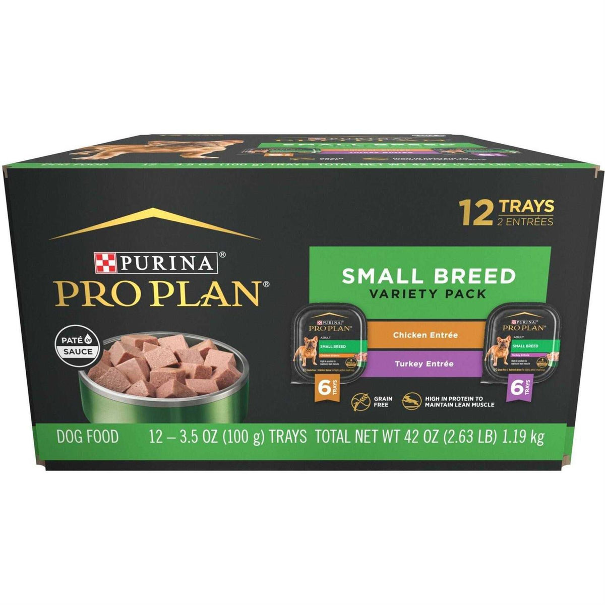 Adult Small Breed Wet Dog Food G65337