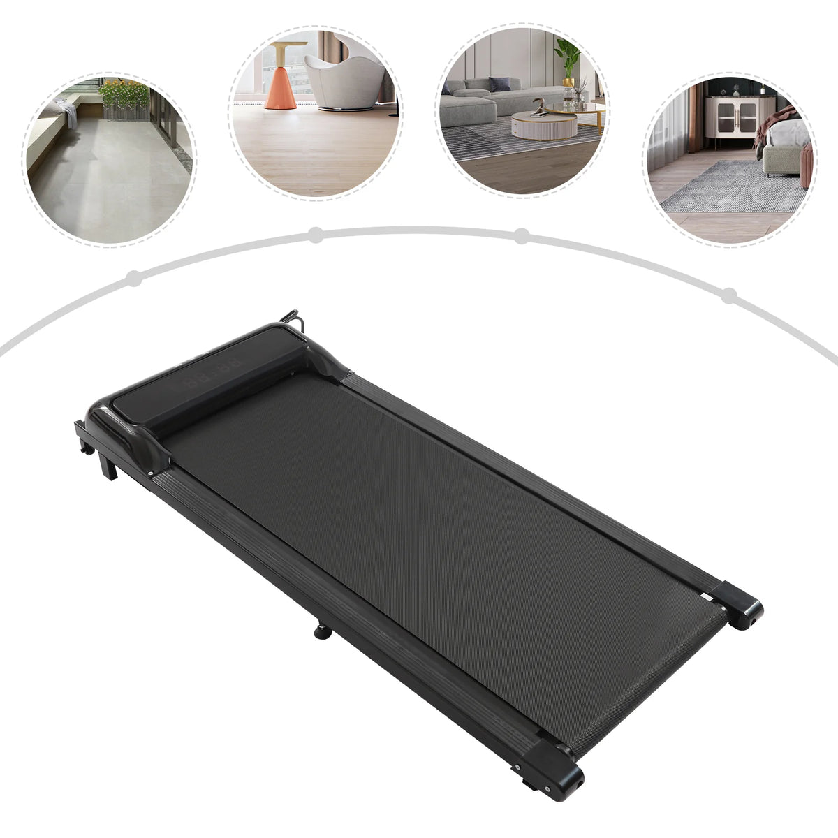 2 in 1 Portable Electric Treadmill B902