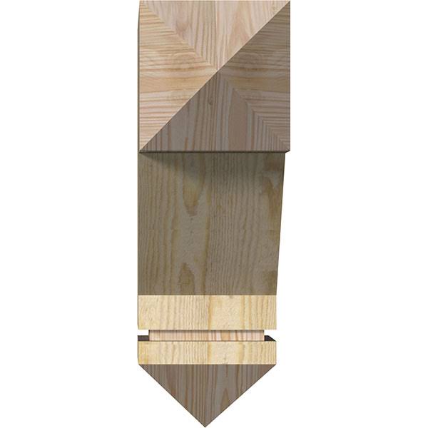 Traditional Rough Sawn Douglas Fir Bracket V4737