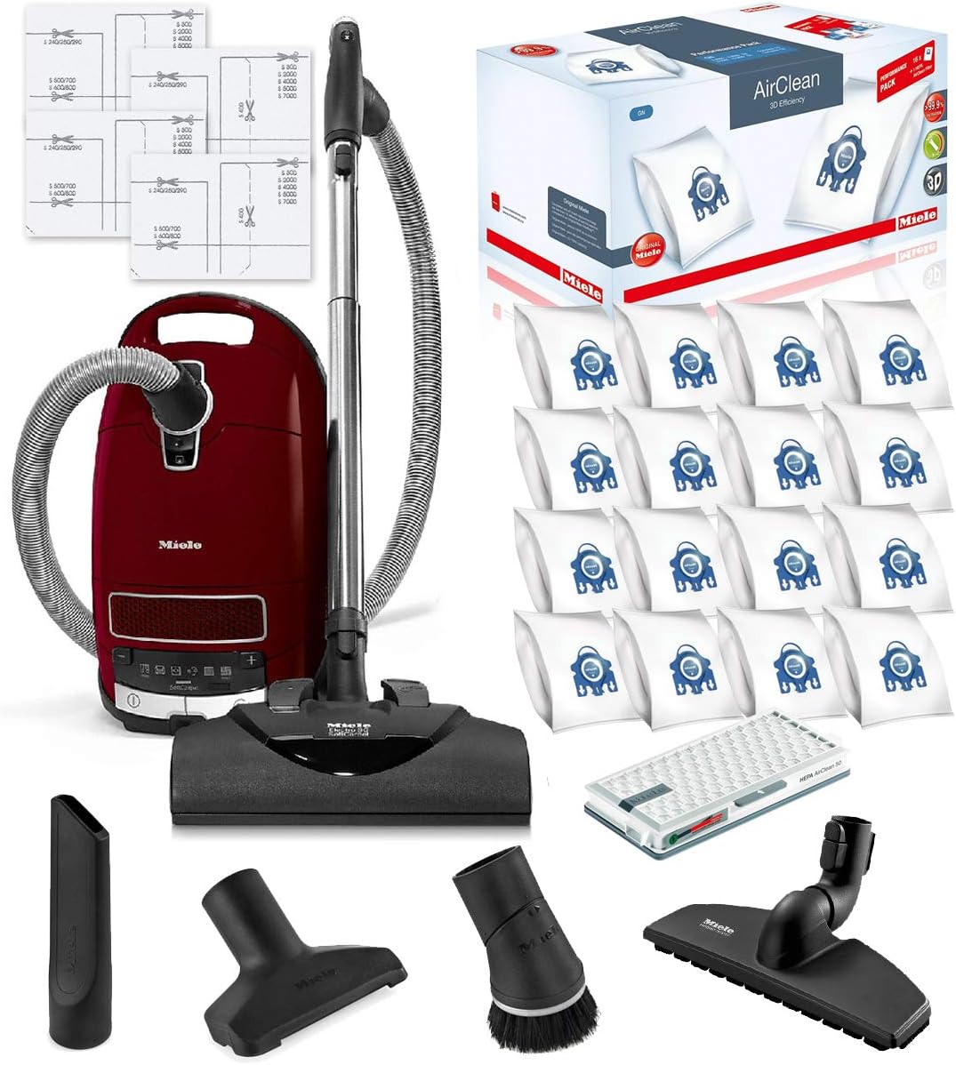 HEPA Canister Vacuum Cleaner with Powerhead Bundle S69433
