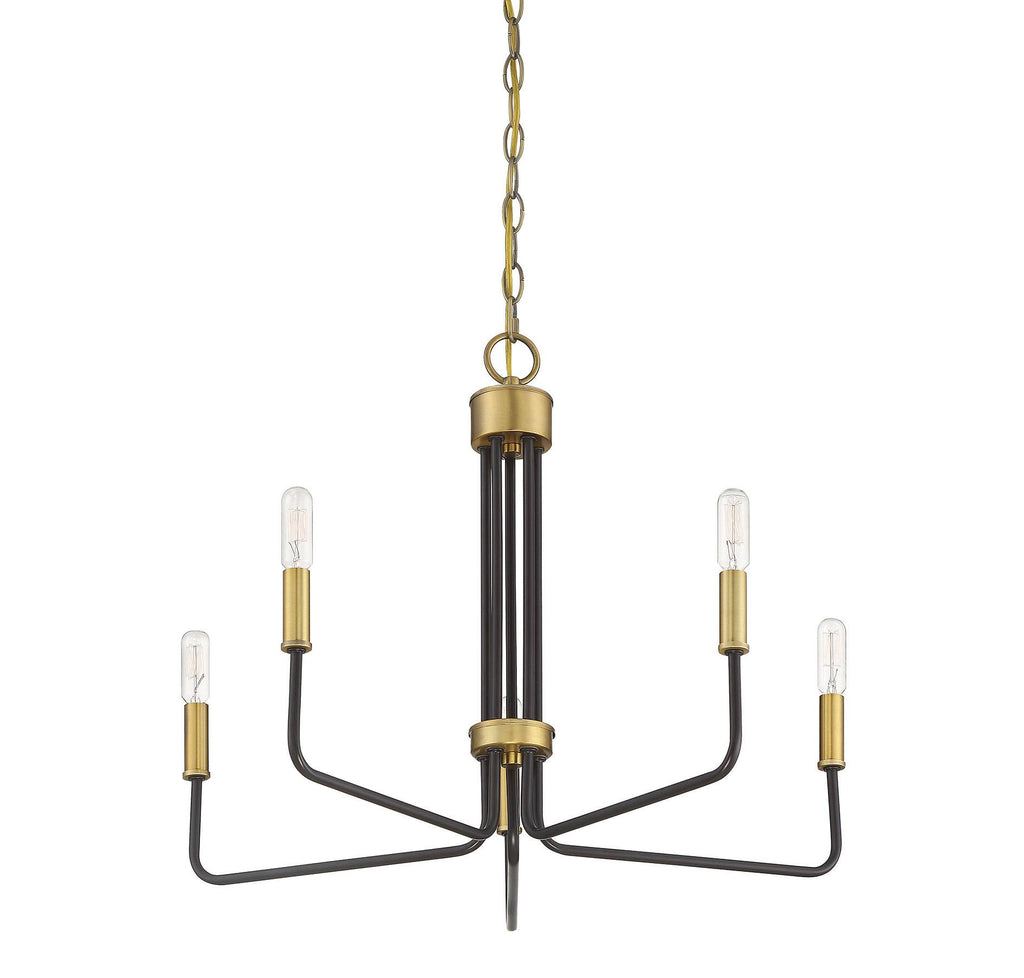 5 Light Oil Rubbed Bronze Chandelier H50682