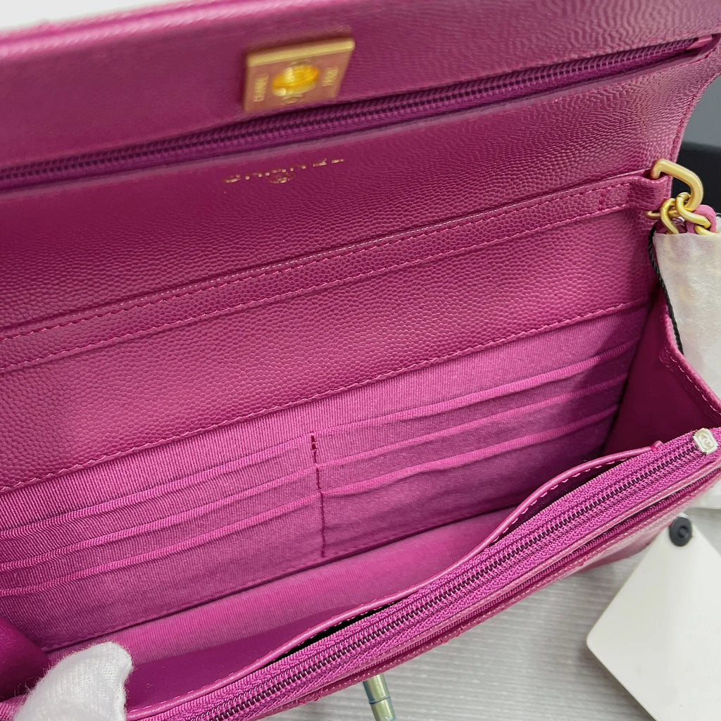 Small Flap Bag Gold Hardware Handbag I272