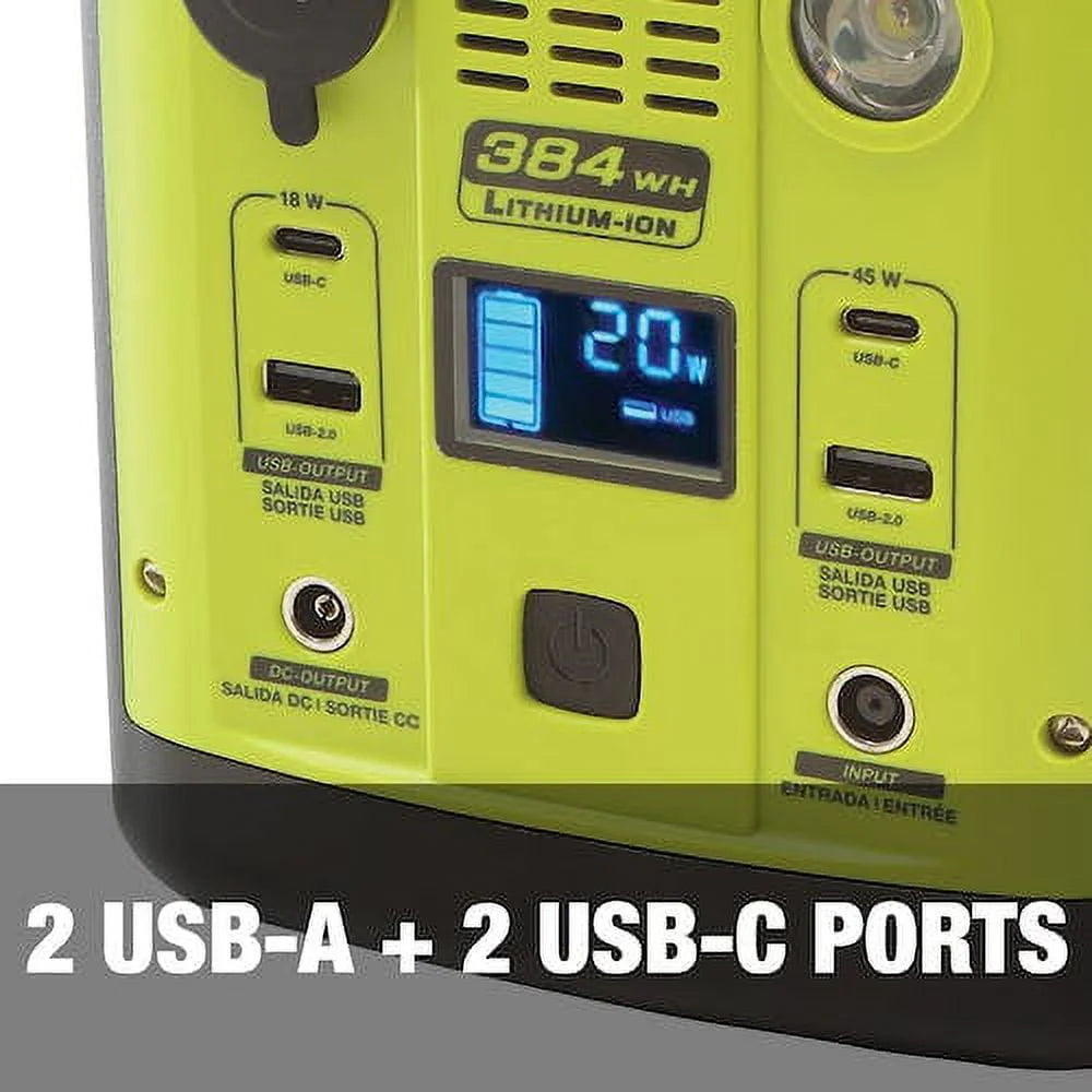 Portable Power Generator with Outlets and USB Ports M5613