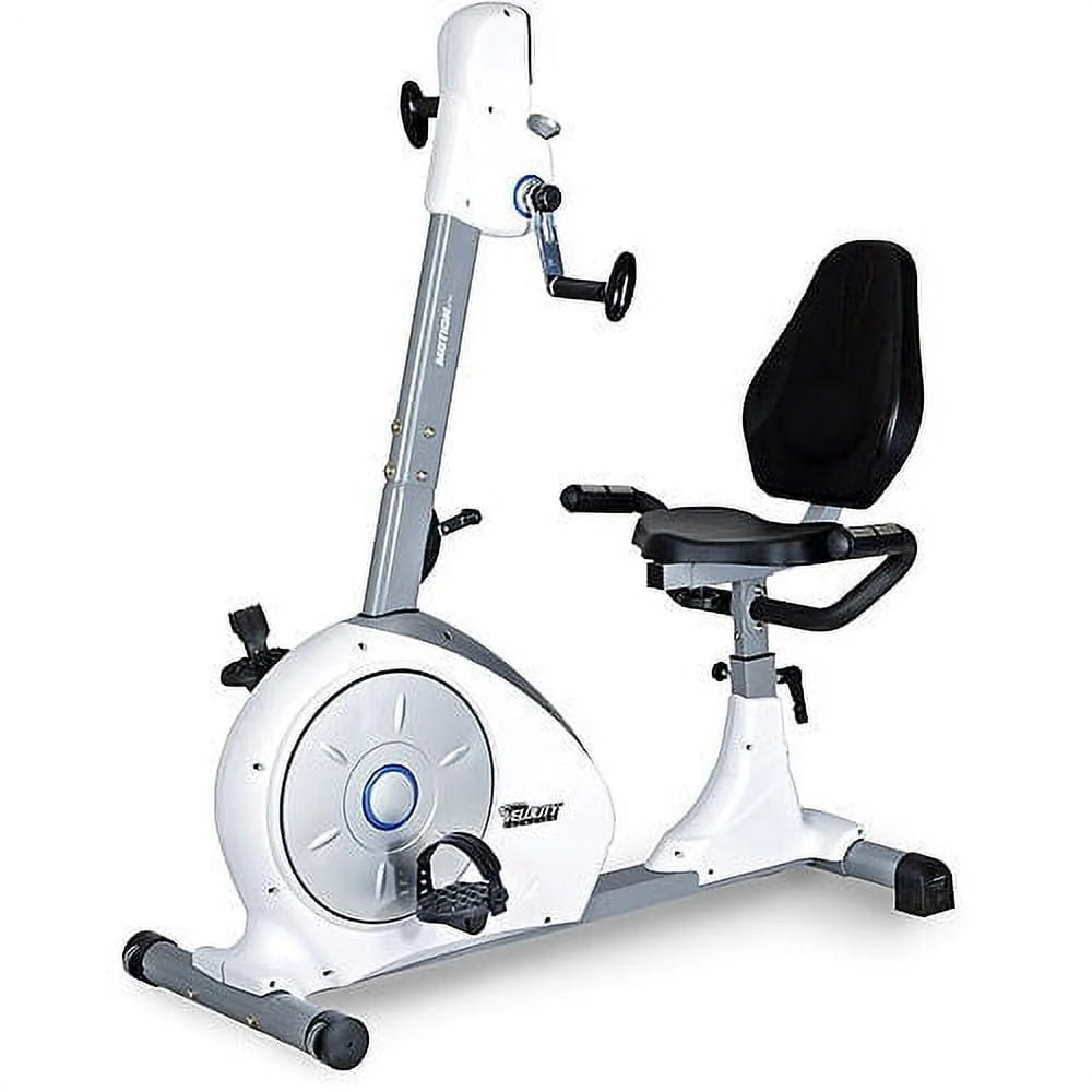 White Recumbent Exercise Bike O50764