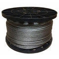 3/16 inch Stainless Steel Aircraft Cable Wire Rope Type 7x19 Type 316 (800 Feet) E833