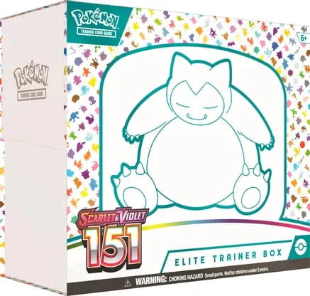 Pokemon Trading Card Games 151 Elite Trainer Box 9 Booster Packs P6939