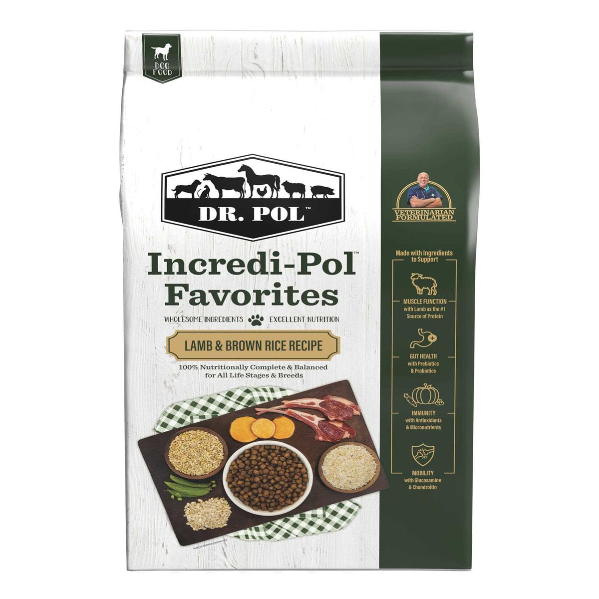 Lamb & Brown Rice Dog Food V75020
