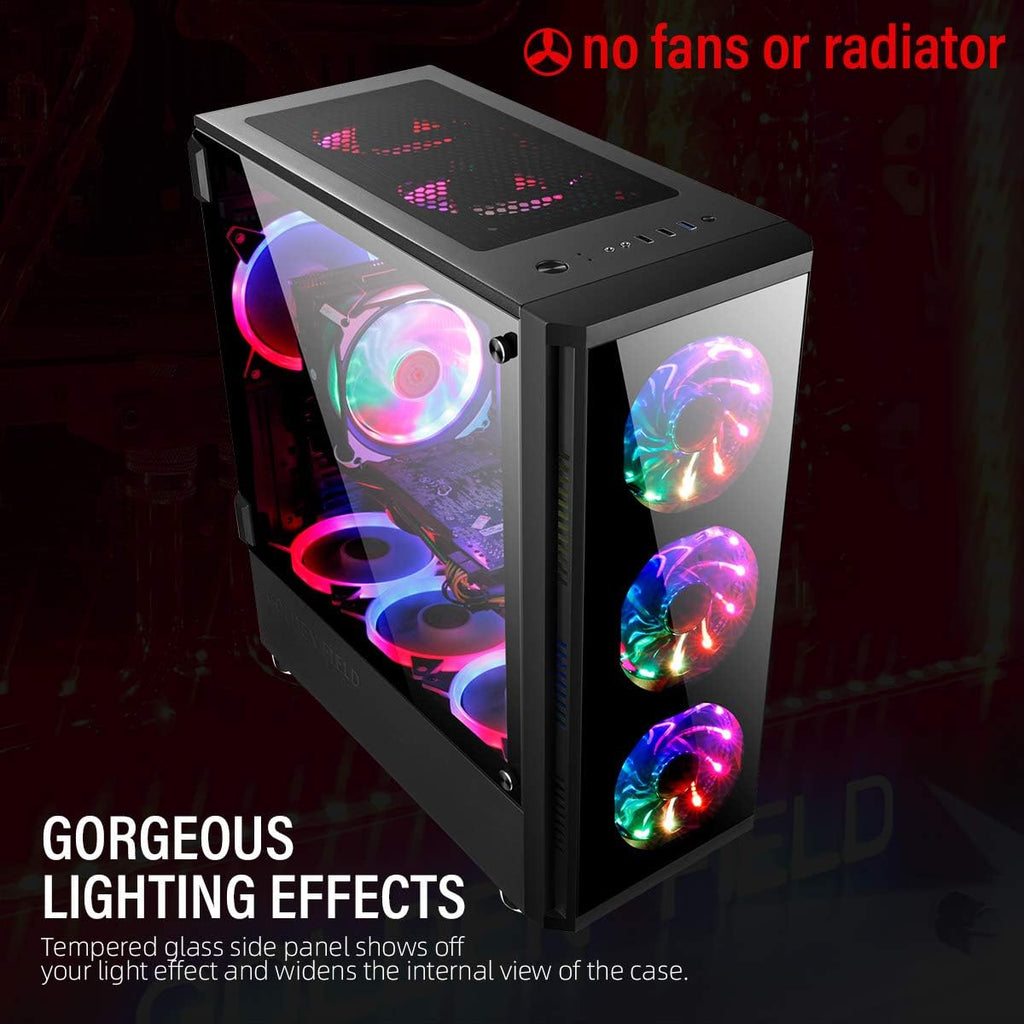 ATX Gaming PC Case with Side Window E671265